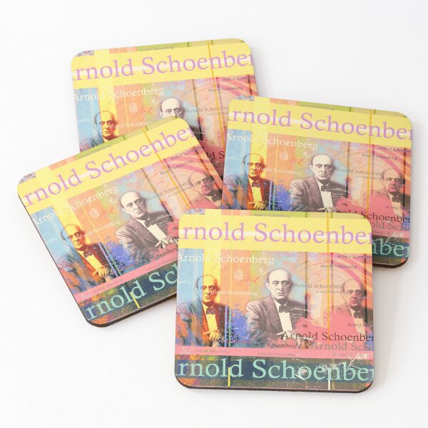 Item preview, Arnold Schoenberg, aesthetic portrait, famous Austrian musician designed and sold by Mauswohn.