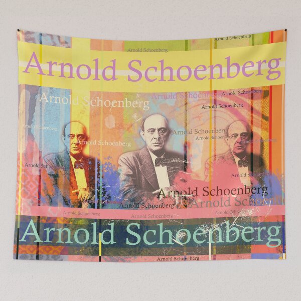 Item preview, Arnold Schoenberg, aesthetic portrait, famous Austrian musician designed and sold by Mauswohn.