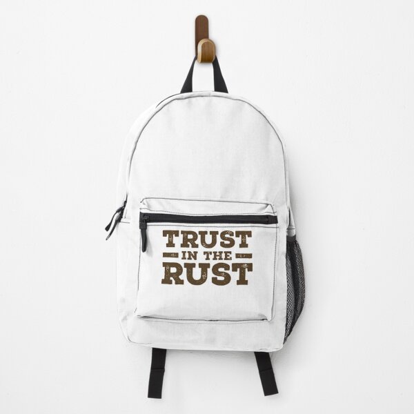 Item preview, Retro Vintage Trust In The Rust Cute Graphic Gift designed and sold by BirdieGoldner.