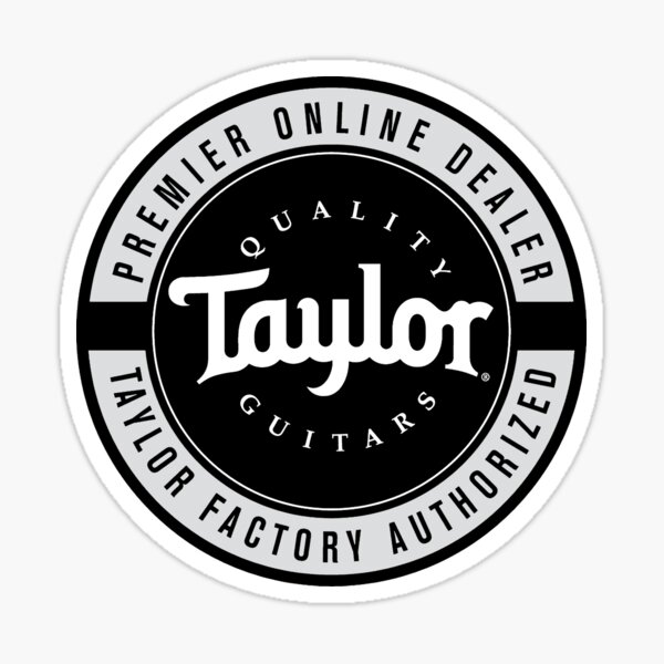 LOGO - "TAYLOR" GUITARS LOGO Sticker