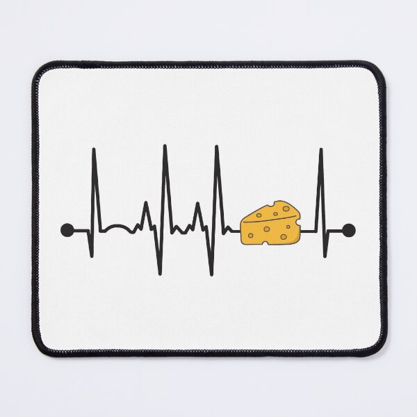 Item preview, Cheese Heartbeat designed and sold by teesaurus.
