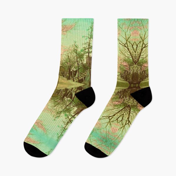 Item preview, Street In Native Town of Yokohama 1897 (Reimagined) designed and sold by SewnMemories.