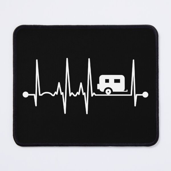 Item preview, Camper Heartbeat designed and sold by teesaurus.