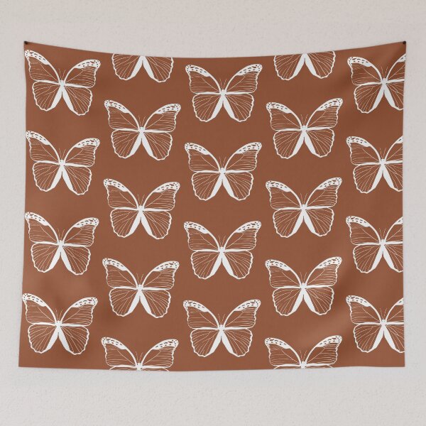 Item preview, Big Monochromatic Butterfly - Rusty/Clay Orange designed and sold by kherrin.