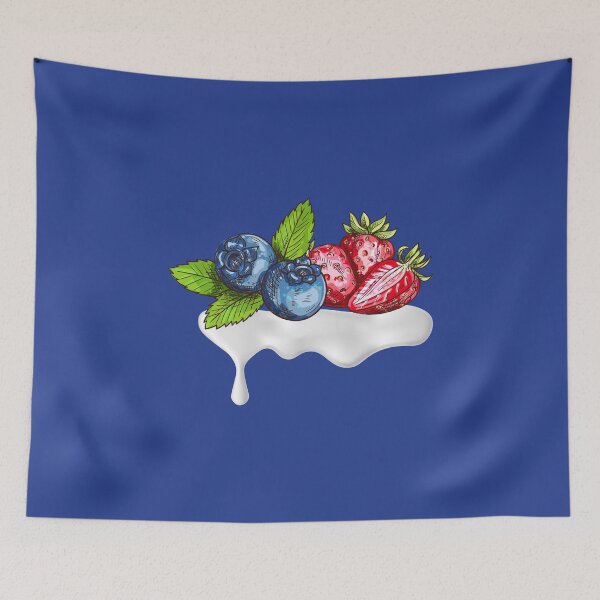 Item preview, Berries And Cream Fruit designed and sold by thesandrafadzai.