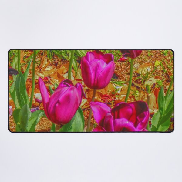Tall Tuplips Desk Mat