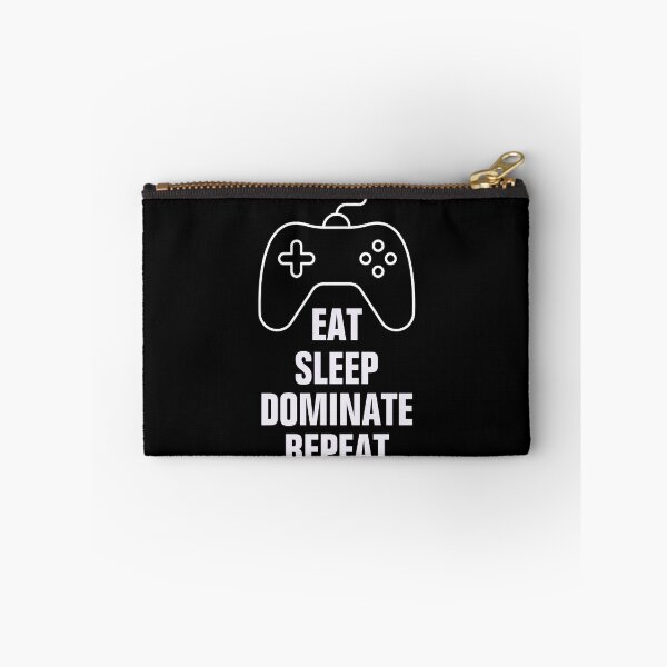 Item preview, Eat sleep dominate repeat humor design designed and sold by empathylife.