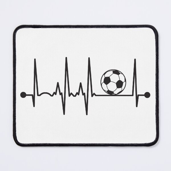 Item preview, Soccer Heartbeat designed and sold by teesaurus.