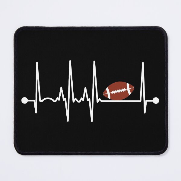 Item preview, Football Heartbeat designed and sold by teesaurus.