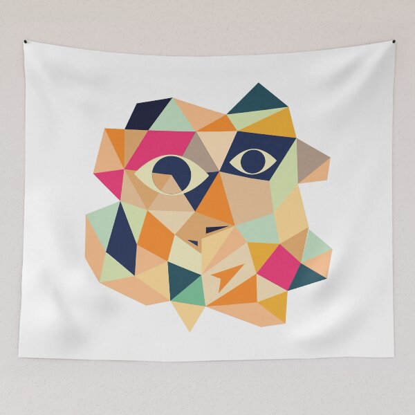 Item preview, Face Cubism 11 designed and sold by papererwin.