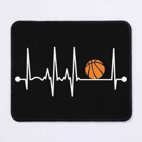 Item preview, Basketball Heartbeat designed and sold by teesaurus.
