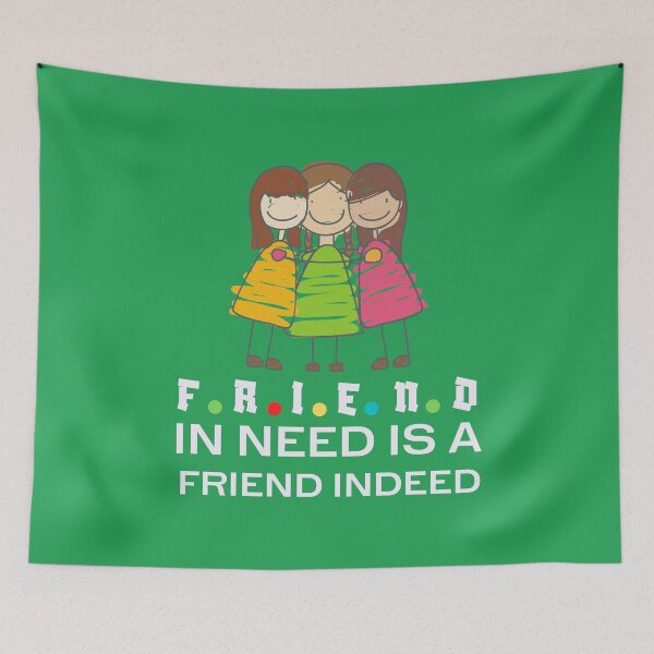 Item preview, Friend in need is a friend indeed designed and sold by empathylife.