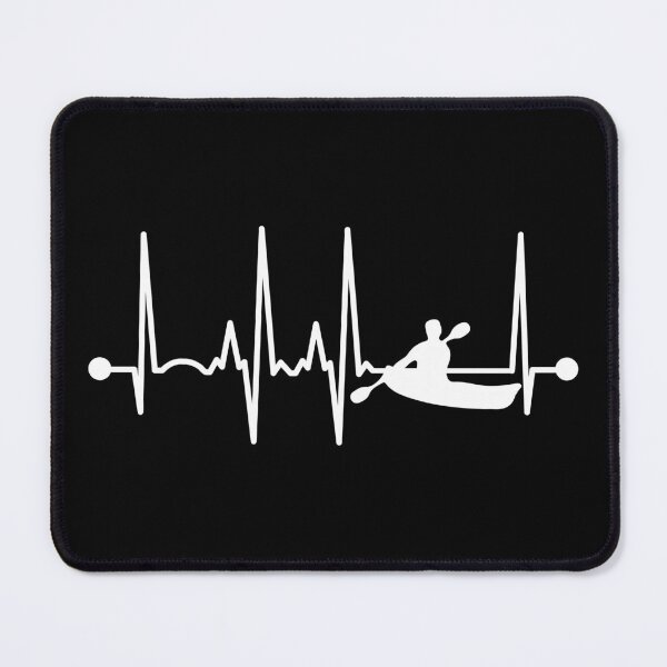 Item preview, Kayaking Heartbeat designed and sold by teesaurus.