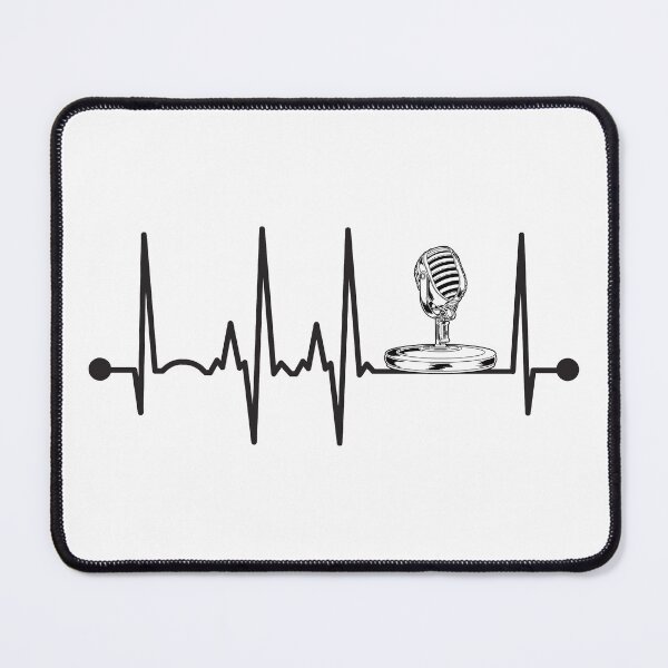 Item preview, Podcast Heartbeat designed and sold by teesaurus.