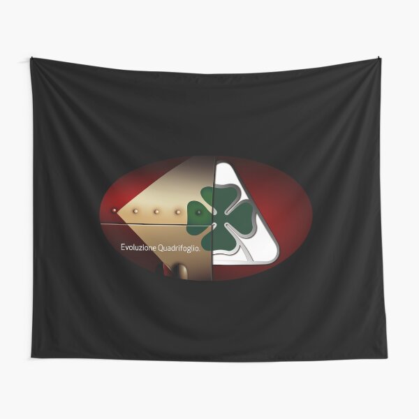 Alfa Romeo Quadrifoglio Heritage Evolution Design Tapestry