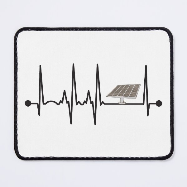 Item preview, Solar Power Heartbeat designed and sold by teesaurus.