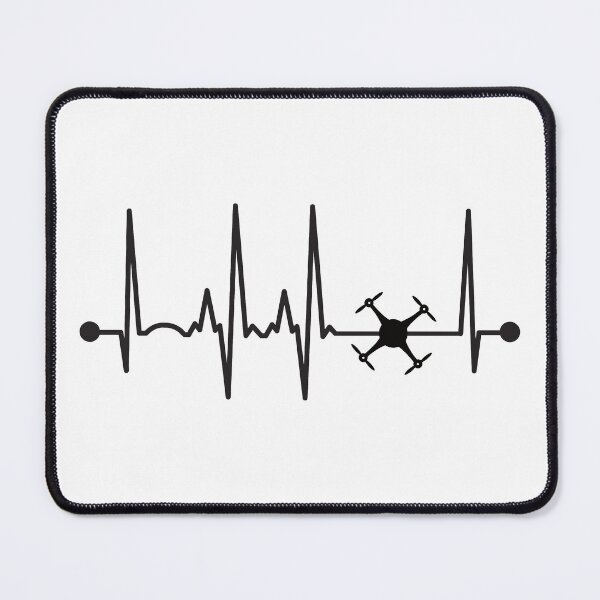 Item preview, Drone Heartbeat designed and sold by teesaurus.