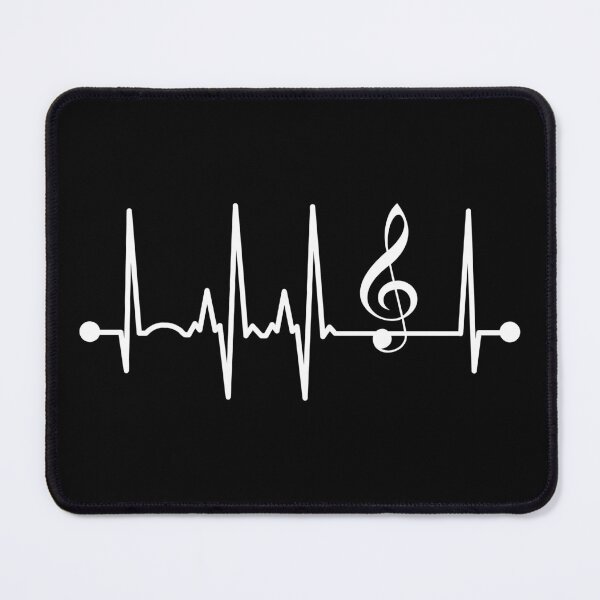 Item preview, Treble Clef Music Heartbeat designed and sold by teesaurus.