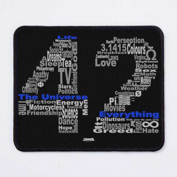 Item preview, Life, the Universe and Forty-two designed and sold by Exilant.