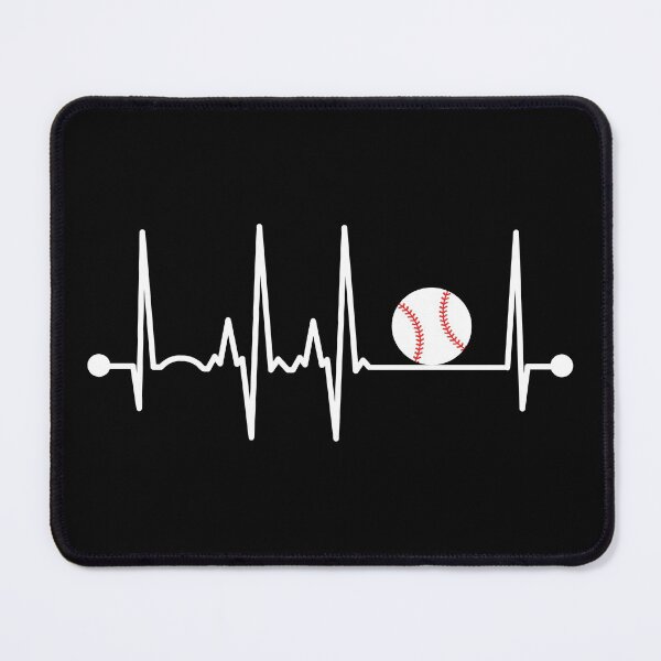 Item preview, Baseball Heartbeat designed and sold by teesaurus.