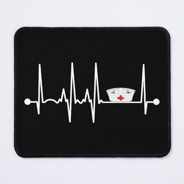Item preview, Nurse Heartbeat designed and sold by teesaurus.