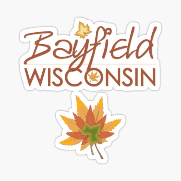 Item preview, Bayfield Wisconsin Fall Colors designed and sold by cinn.