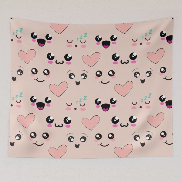 Item preview, Cute face pattern designed and sold by FashionN5.