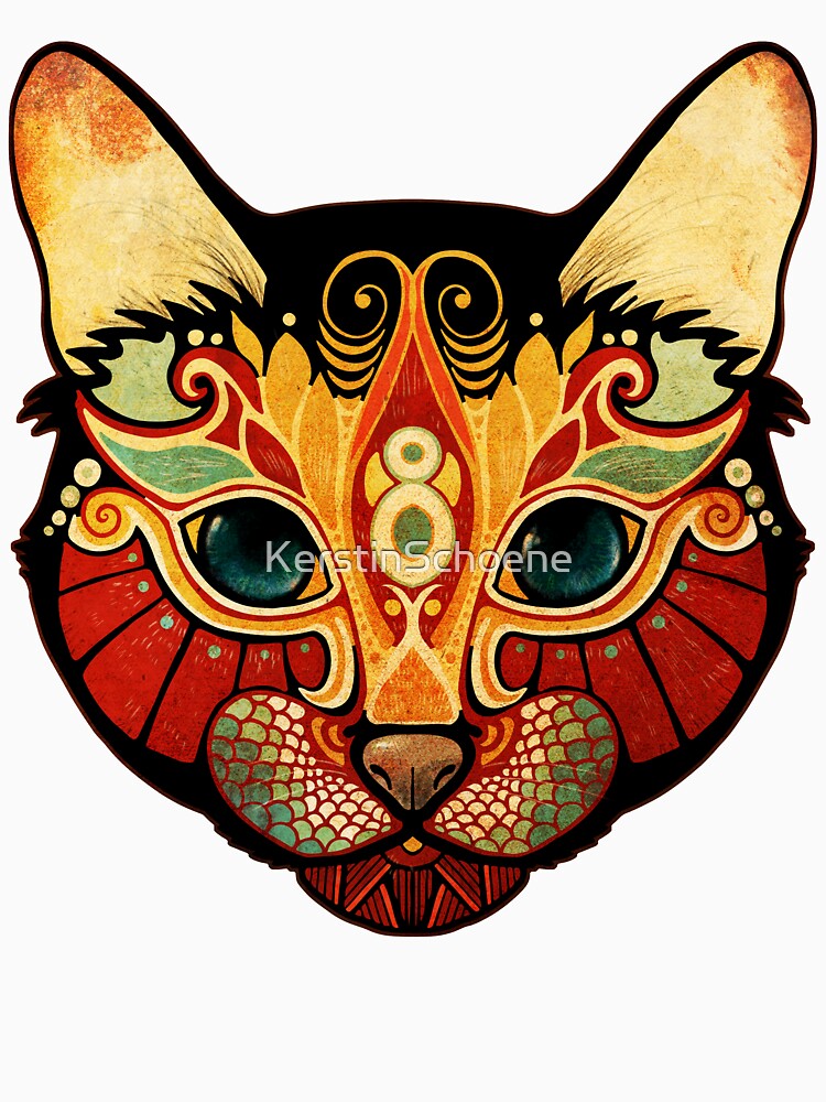 the cat von KerstinSchoene