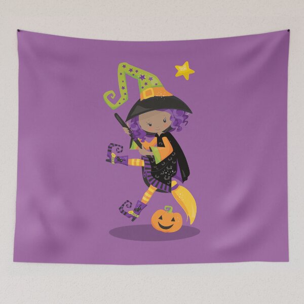 Item preview, Witch on broomstick designed and sold by Kidzz.