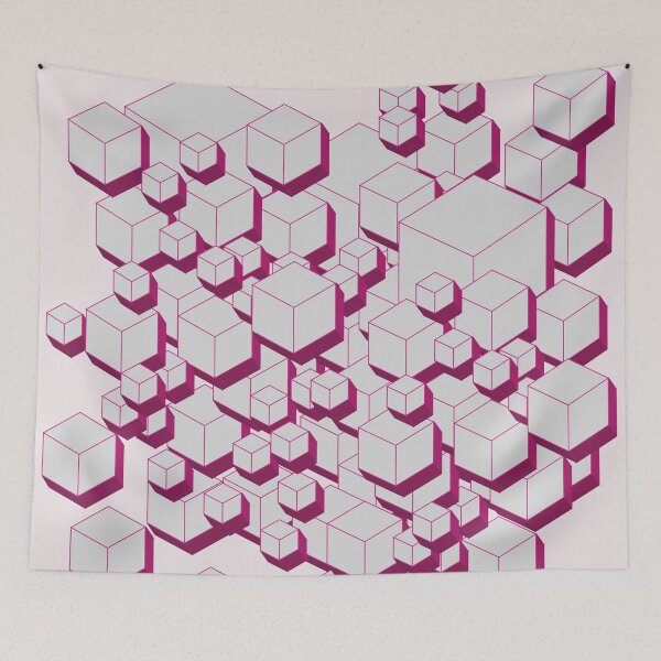 Item preview, 3D Futuristic Cubes designed and sold by Creative BD.