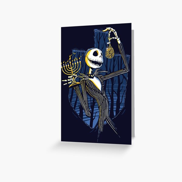 Hannukah Town Greeting Card