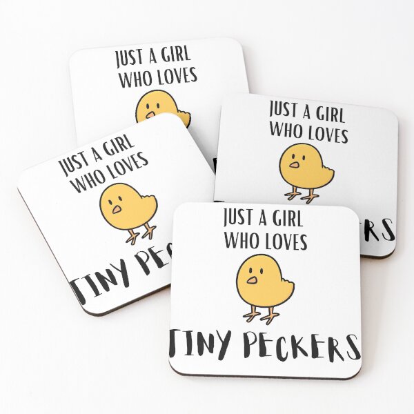 Item preview, JUST A GIRL WHO LOVES TINY PECKERS cute designed and sold by billionairebrnd.