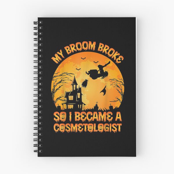 Item preview, Vintage My Broom Broke So I Became A Cosmetologist Halloween  designed and sold by GerdaShop.
