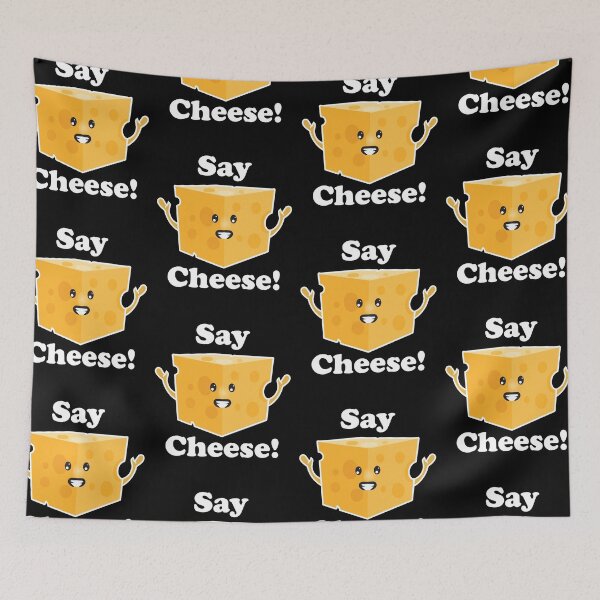 Item preview, Say Cheese | Amusing Cheesy Kawaii designed and sold by GravitiTees.