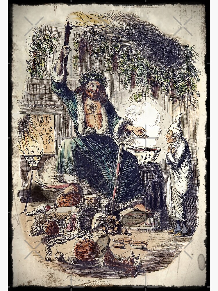 "Ghost of Plenty Christmas Carol" Sticker for Sale by dianegaddis