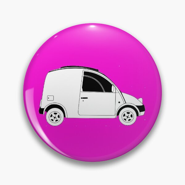 Item preview, Nissan S-Cargo van pink fan art designed and sold by SueHolmArt.