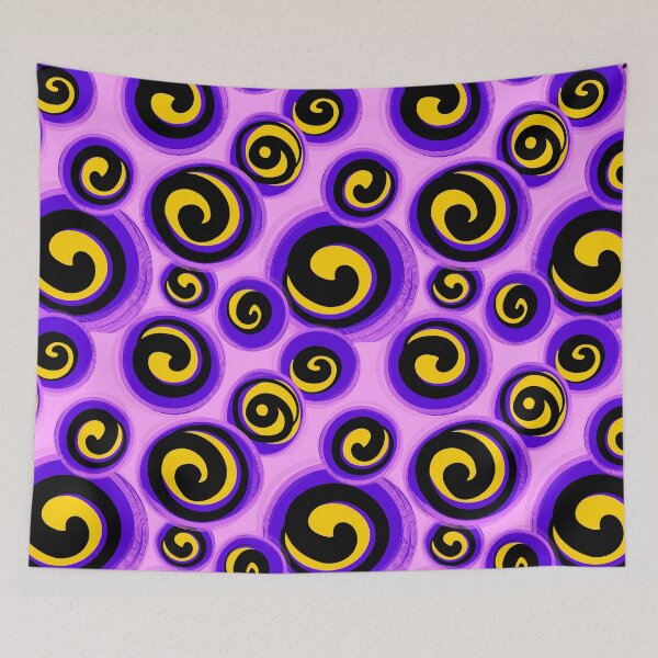 Item preview, Lollypop swirl 60's style pattern designed and sold by ScandinavianSt.