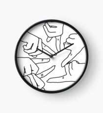 Finger Matching Tattoos PLL Merch Clock