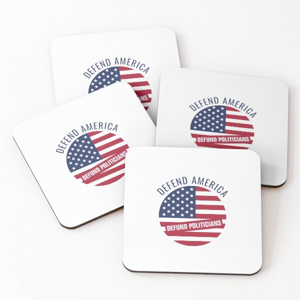 Item preview, Defend America Defund Politicians designed and sold by empathylife.