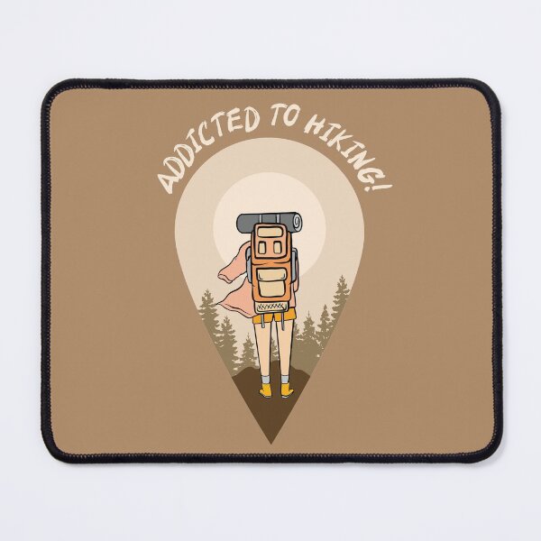 Item preview, Addicted To Hiking designed and sold by Prince - Bestseller ★★★★★.