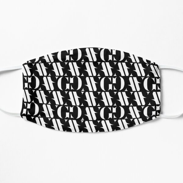 ANTO GOGO | Patrón blanco Mascarilla plana