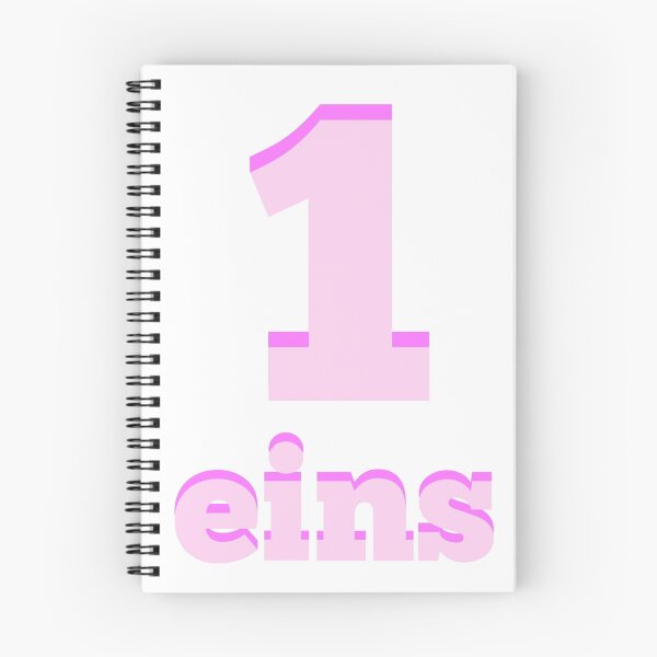 Item preview, baby learns German - number one pink designed and sold by jshek8188.