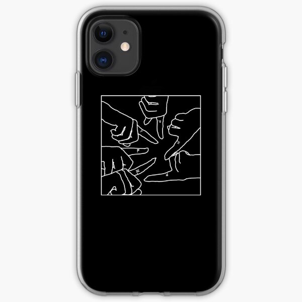 Finger Matching Tattoos PLL Merch (Black) iPhone Soft Case