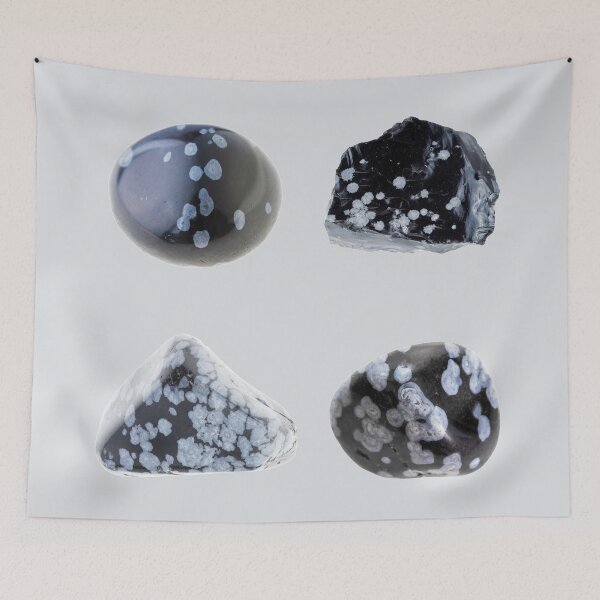 Item preview, Snowflake Obsidian Crystal designed and sold by mooneko.