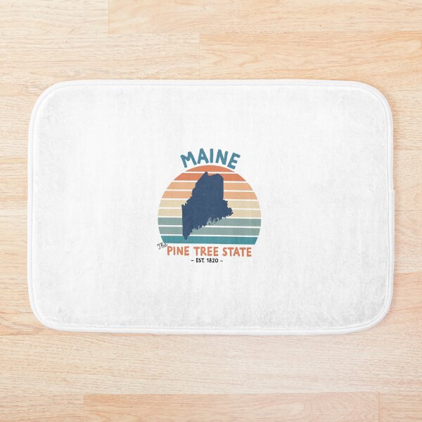 Artikelvorschau, Der Bundesstaat Maine /Maine – Der Pine Tree State entworfen und verkauft von Q3Designs.