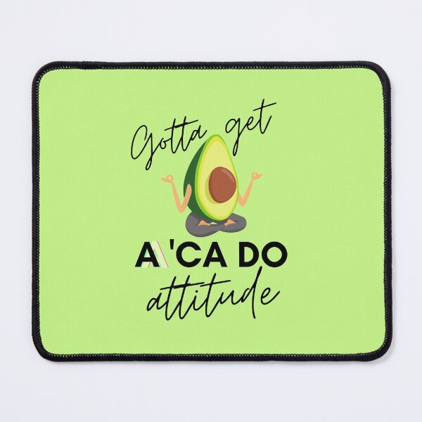 Item preview, Pun Positivity Mindset Can Do Attitude Avocado - Green designed and sold by dbyjane.