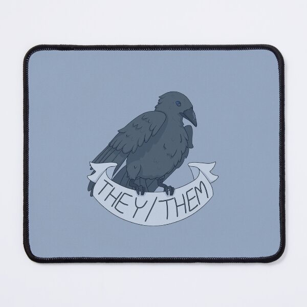 Item preview, Pronoun Corvids - They/Them designed and sold by Drawn by Raven.
