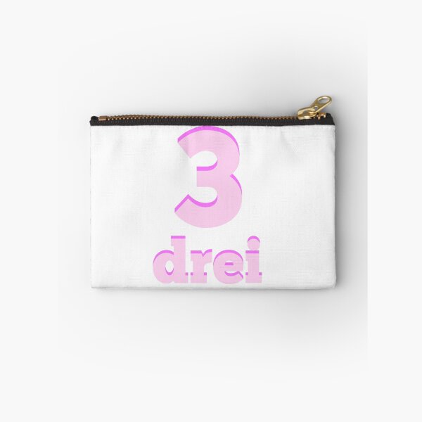 Item preview, baby learns German - number three pink designed and sold by jshek8188.