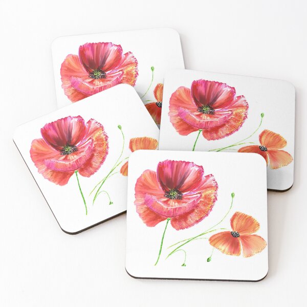 Item preview, Abstract poppy designed and sold by LudaNayvelt.