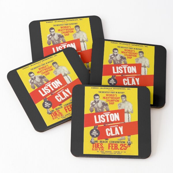 Item preview, Gift Men Cassius Clay  Vs Sonny Liston  February  1964 Awesome For Movie Fan designed and sold by HowardAuer.